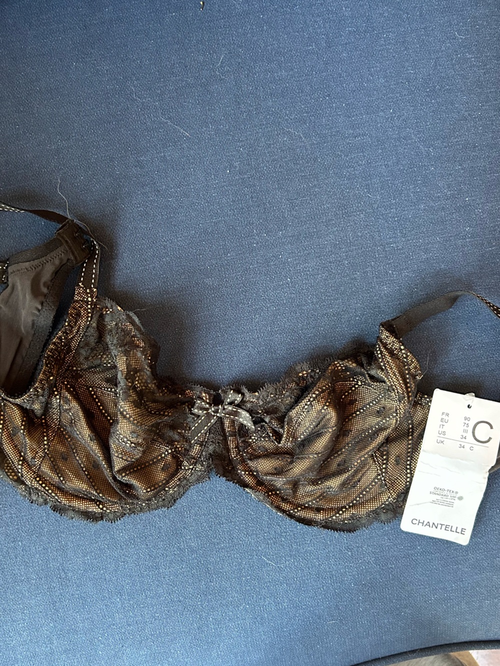 Chantelle Black Lace Bra
